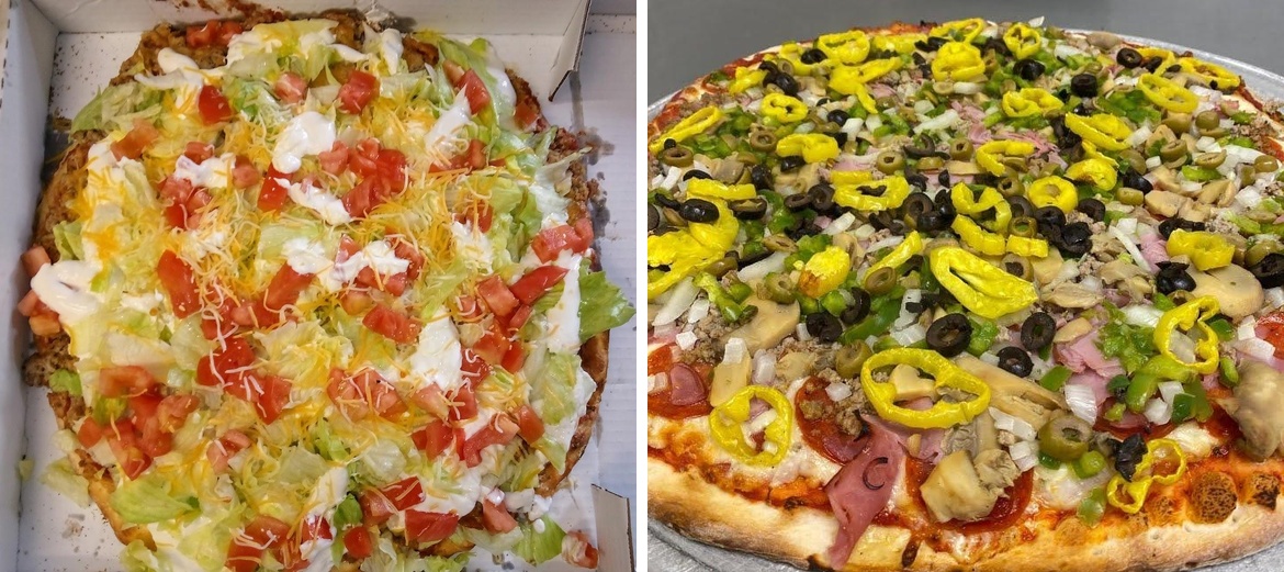 Jac & Do's Pizza Menu